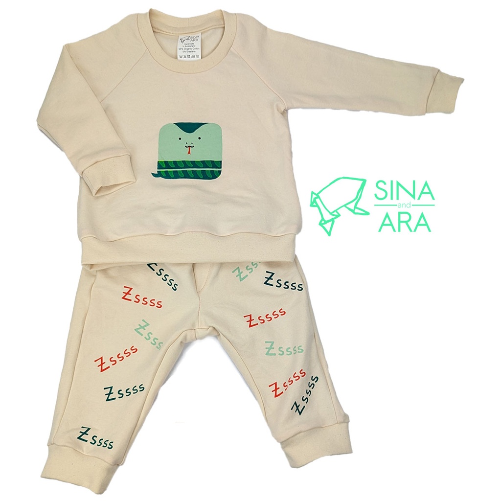 Warm up sweater kleine Schlange light grey